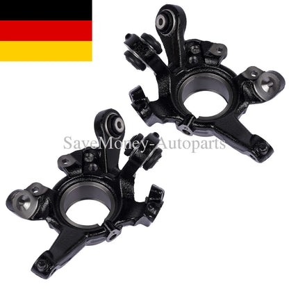 Czarne metalowe piasty zwrotnicy tył lewa i prawa do bmw e90 e91 e92 e93 e87 e88 w komplecie