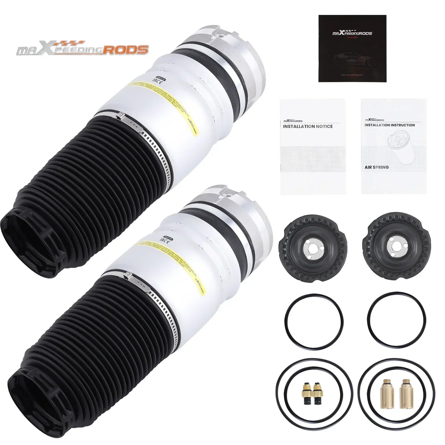 Bagaffjedret airbags 2 stk. Audi Q7, Cayenne, Touareg