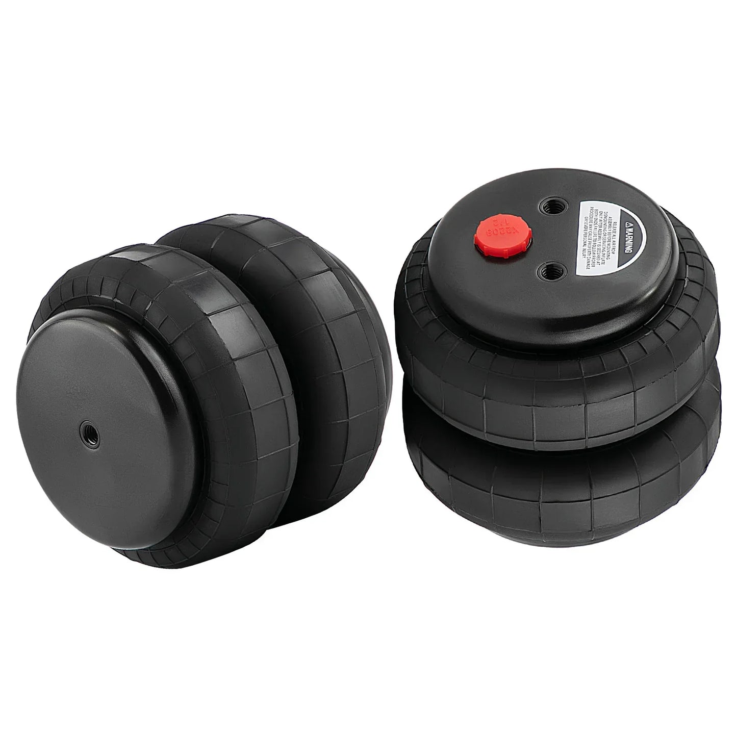 Para poduszek pneumatycznych zawieszenia 2500 lb 1/2 NPT – przód/tył