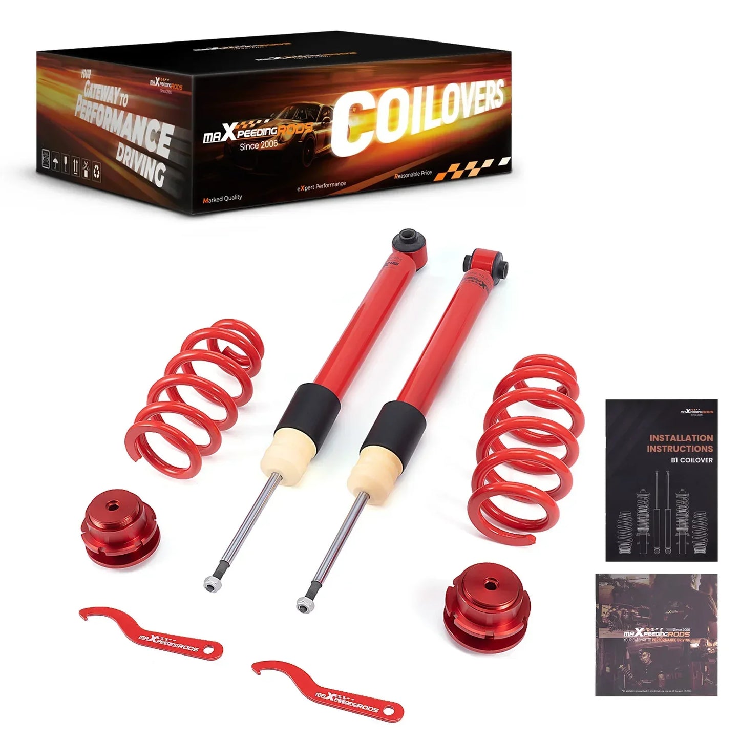 Tylne zawieszenie gwintowane Audi A4 B6/B7 2000–2009