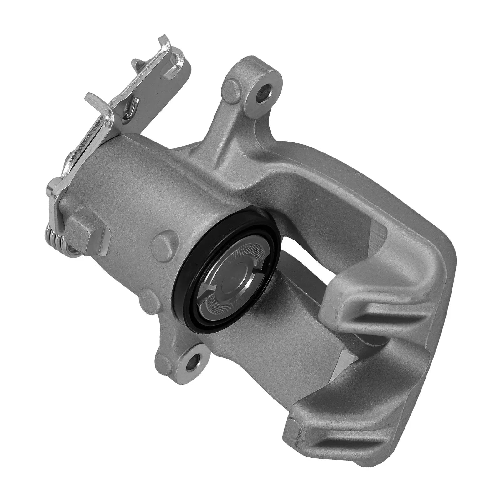 Tylny lewy szary metaliczny zacisk hamulcowy z czarną uszczelką gumową do opel insignia vauxhall insignia