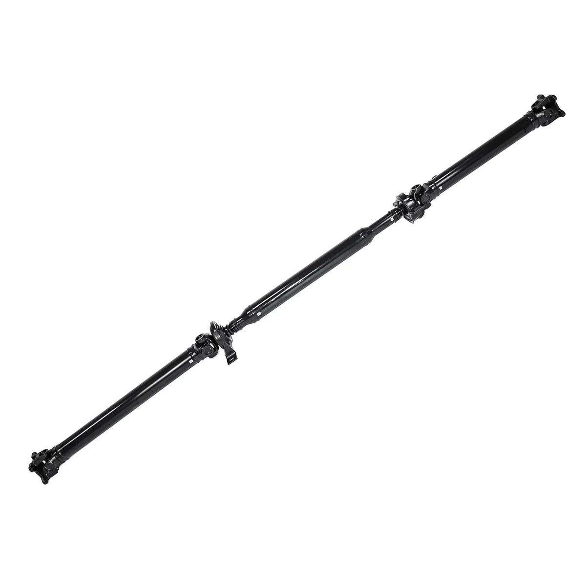 Tylny wał napędowy 2156 mm do mercedes-benz vito w639 2010–2014 czarny z metalicznymi łącznikami
