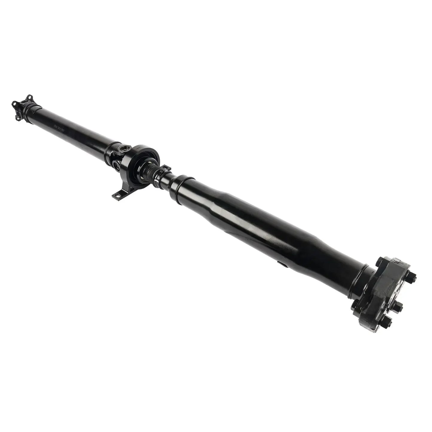 Czarny metalowy wał napędowy tylnego zespołu do bmw x3 e83 2004 2006 3.0l z elementami przegubowymi i nr części