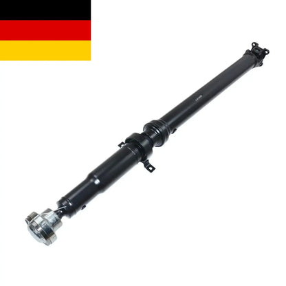 Czarny metalowy tylny wał napędowy do land rover discovery 3 4 2004-2017 z chromowanymi przegubami uniwersalnymi