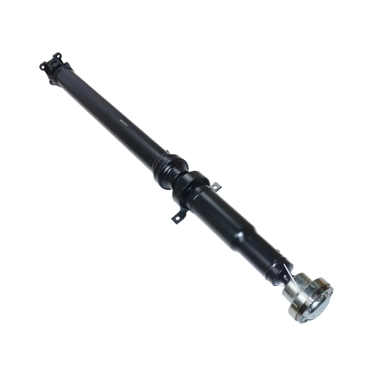 Czarny metalowy tylny wał napędowy do land rover discovery 3 4 2004-2017 z uniwersalnym przegubem i kołnierzem