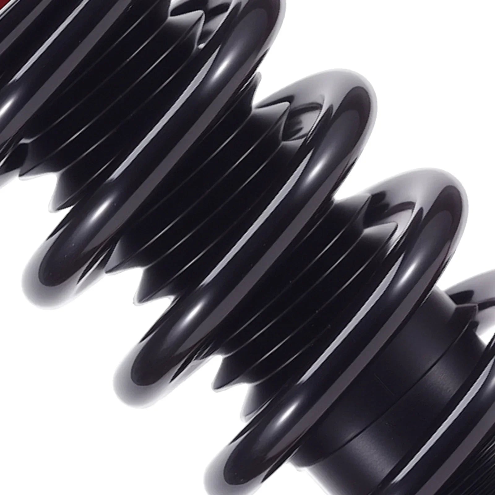 Czarny błyszczący tylny zestaw coiloverów z 24 stopniami regulacji do honda civic em2 2001 2005