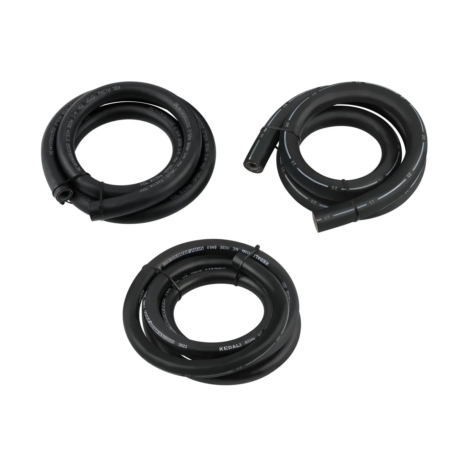 Kit de tuyau de climatisation universel 134a & Séchoir noir & Raccords toriques