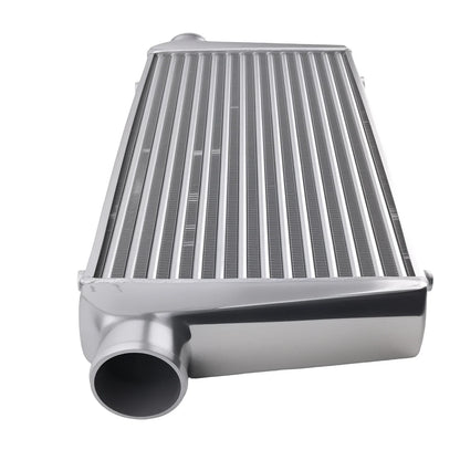 Universell frontmonterad turbo-intercooler 600 x 300 x 76 mm 3" Inlopp/Utlopp