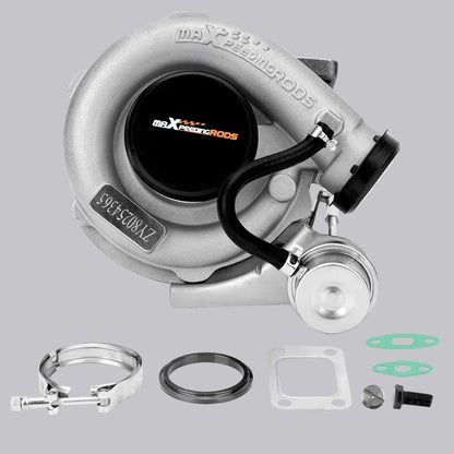 Uniwersalna turbosprężarka T3 T04E V-band 0,63 A/R z wastegate