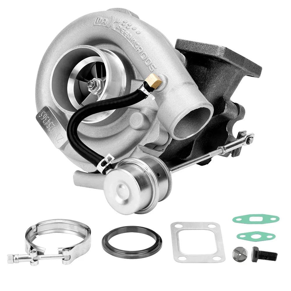 Uniwersalna turbosprężarka T3 T04E V-band 0,63 A/R z wastegate