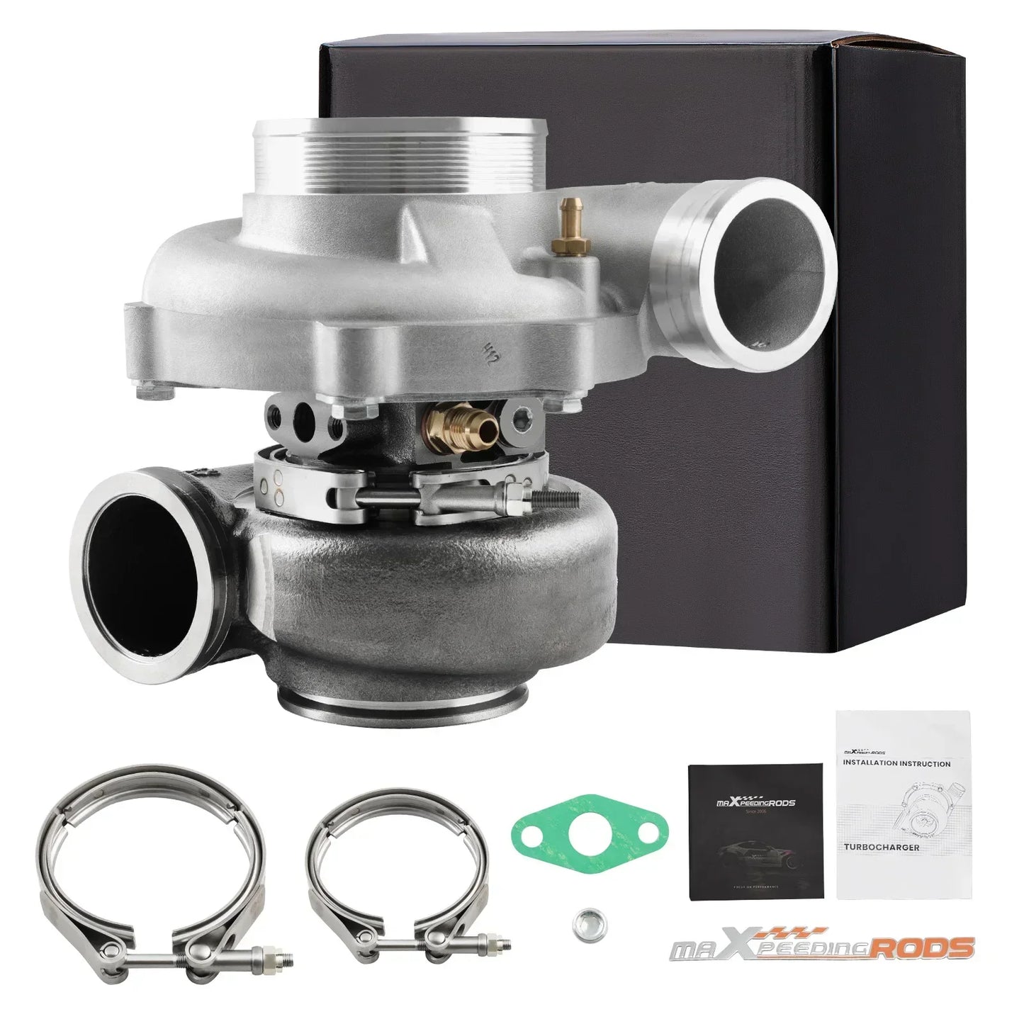 Turbocompresor universal 700–1050 HP, A/R 0,75/0,83