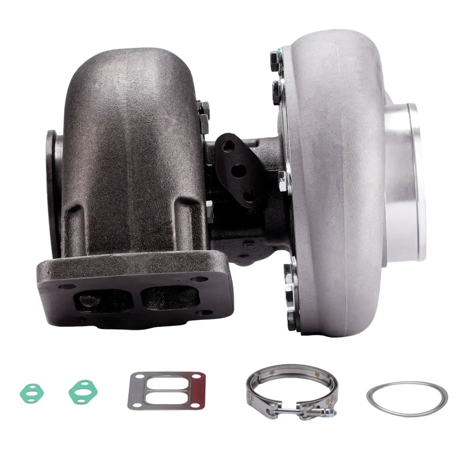 Uniwersalna turbosprężarka GT45 T4 Twin Scroll A/R 1.05 do silników 4,0–6,0 l
