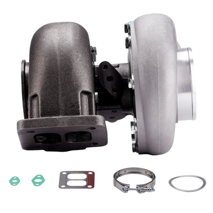 Turbocompressore universale GT45 T4 Twin Scroll A/R 1.05 per motori 4.0-6.0 l