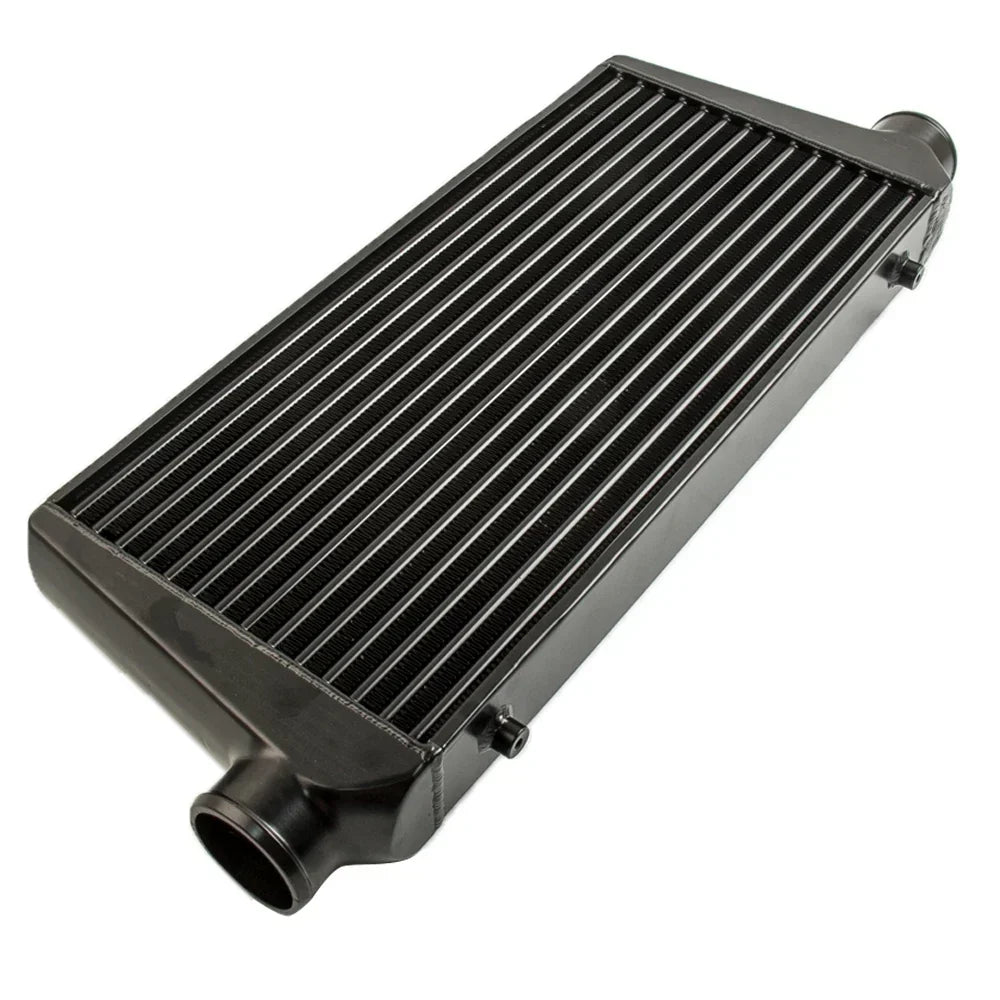 Universal Tube & Fin Turbo Aluminum Intercooler 600x300x76mm 3 IN/OUTLET AU