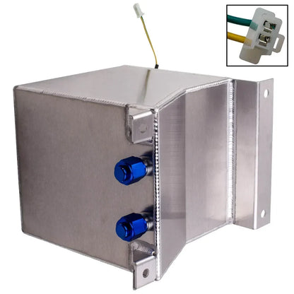 Universal 10 l aluminum fuel tank with foam and sensor