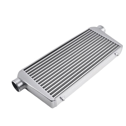Uniwersalny intercooler przedni 600 × 300 × 76 mm, króćce 3″
