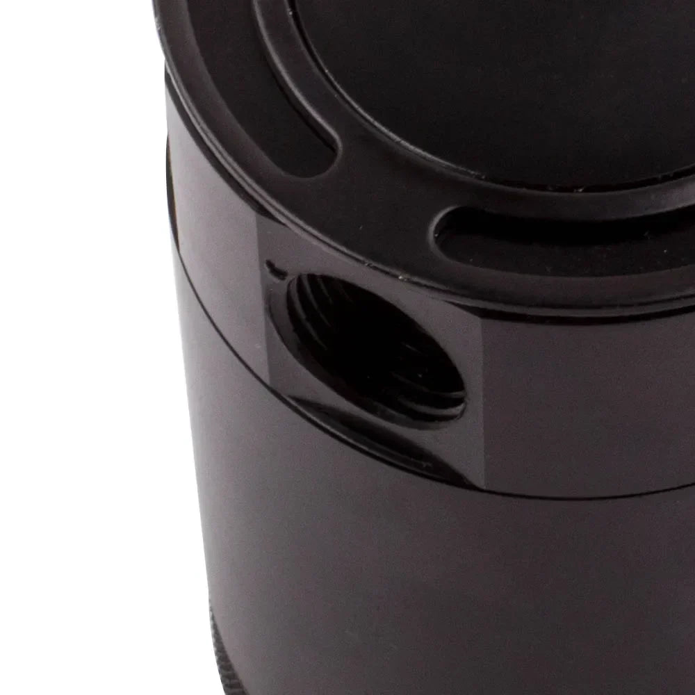 Universeller Odmy-Ölabscheider mit 3 Anschlüssen und Trennwand, Aluminium