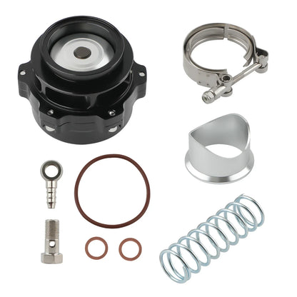 Universal Aluminium 50 mm Turbo Intercooler V-band avblåsningsventilsats
