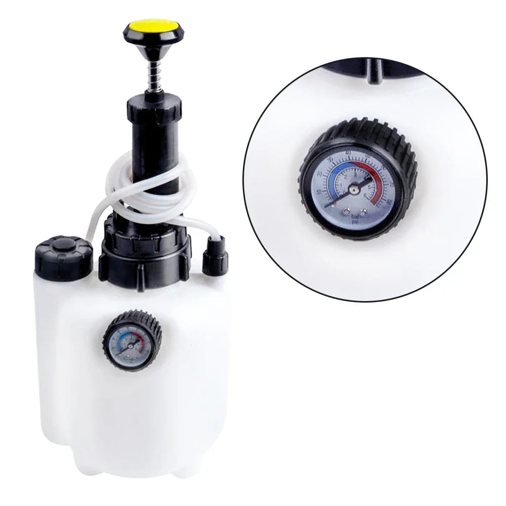 Universal 3L + 1L Auto Bremsenentlüfter Kupplungsentlüftungssystem Flüssigkeitsentlüfter-Set Neu