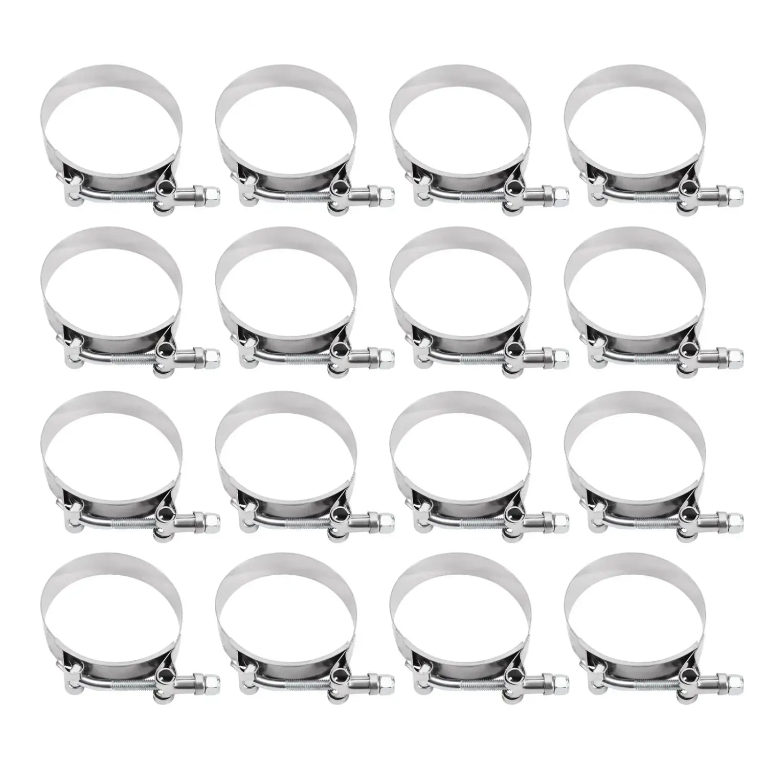 Uniwersalny zestaw rur intercoolera 2,5 cala 64 mm, 8 rur aluminiowych – zdjęcie produktu