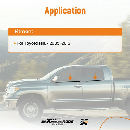 Fönstertätningar Dörrväderlist för Toyota Hilux Sr5/Vigo Pickup 2005-2015