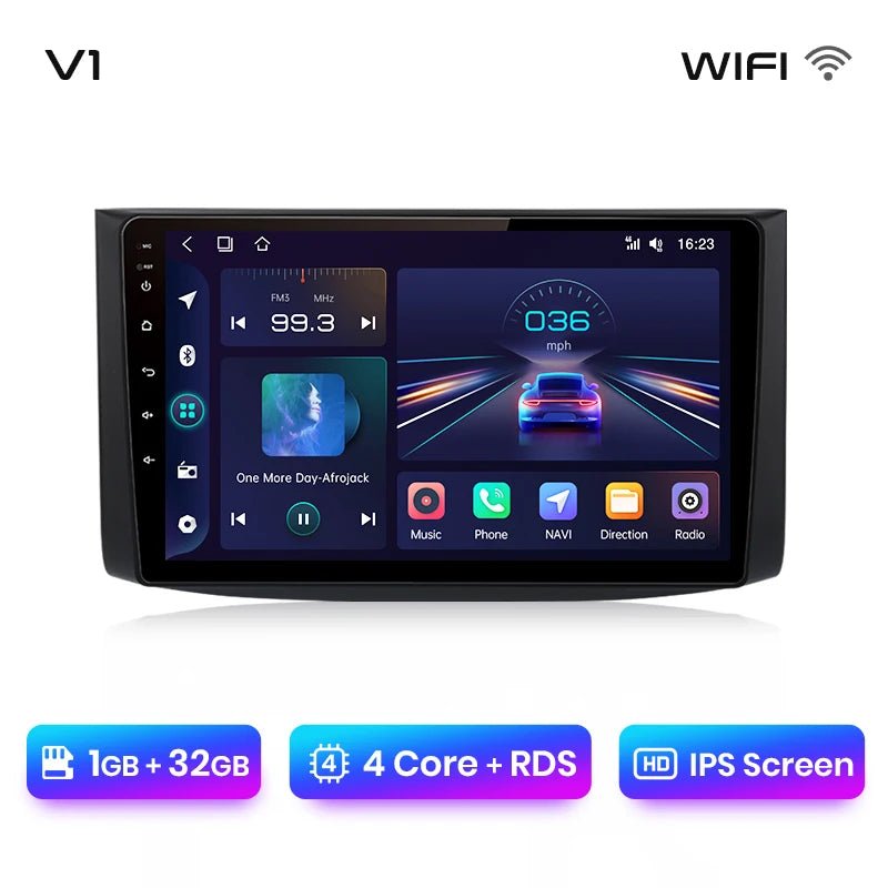 V1 Plus Car Radio For Chevrolet Aveo 2006 - 2012 wireless CarPlay Android Auto car intelligent systems No 2 din 2din DVD - Multigenus