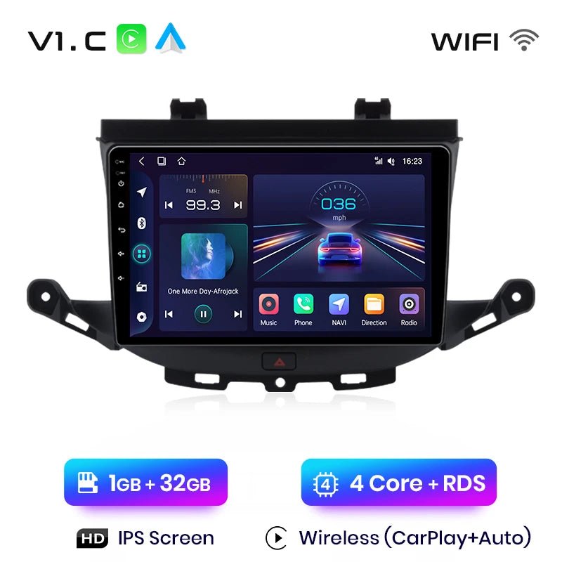 V1 Plus Car Radio For Opel Astra K 2015 - 2019 wireless CarPlay Android Auto car intelligent systems No 2 din 2din DVD - Multigenus