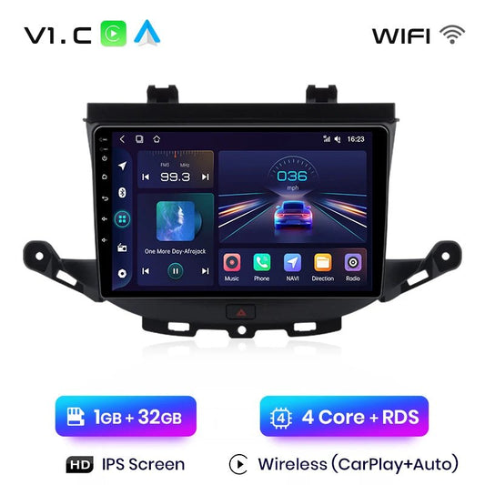 V1 Plus Car Radio For Opel Astra K 2015 - 2019 wireless CarPlay Android Auto car intelligent systems No 2 din 2din DVD - Multigenus