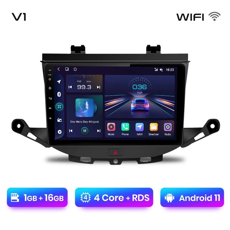 V1 Plus Car Radio For Opel Astra K 2015 - 2019 wireless CarPlay Android Auto car intelligent systems No 2 din 2din DVD - Multigenus