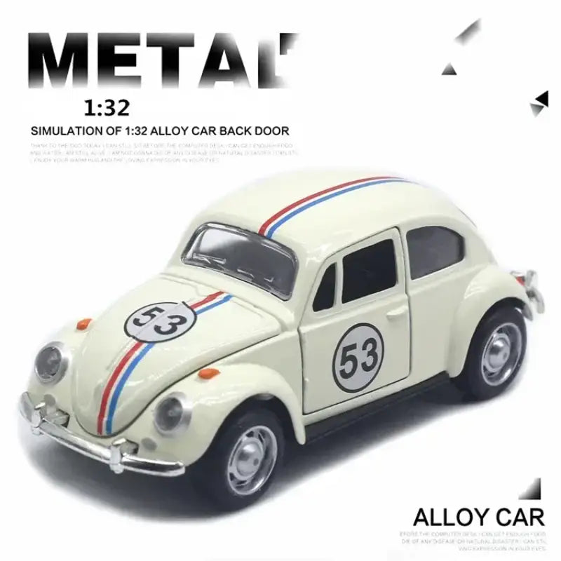 Volkswagen Beetle 1:32 – Metalowy Model Z Mechanizmem Cofania