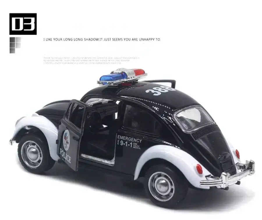 Volkswagen Beetle 1:32 – Metalowy Model Z Mechanizmem Cofania