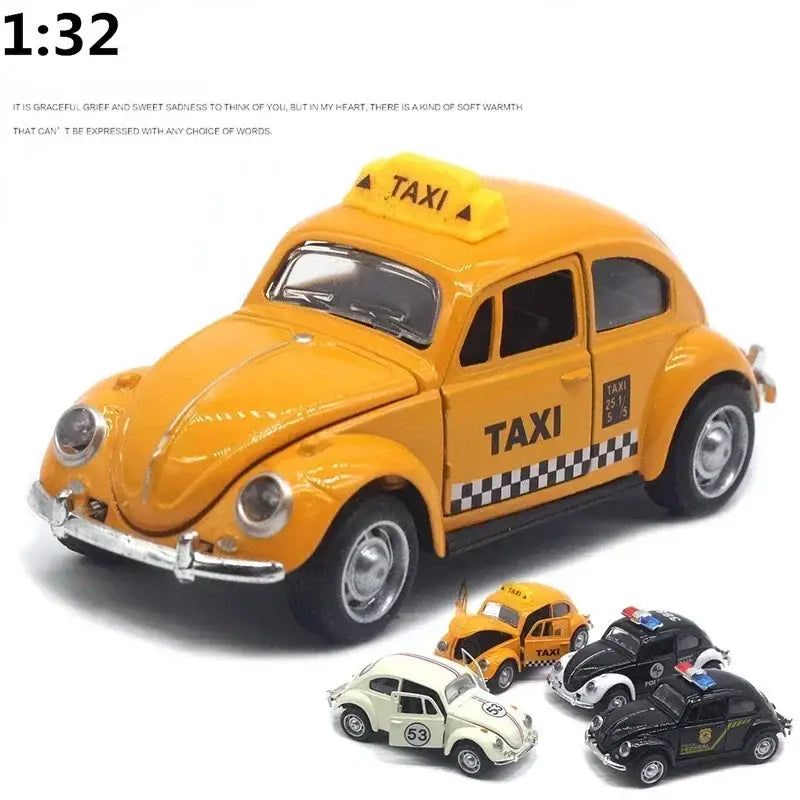 Volkswagen Beetle 1:32 – Metalowy Model Z Mechanizmem Cofania