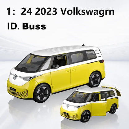 Volkswagen 1:24 ID.Buzz 2023 Metalowy Model Samochodu - 2023 Volkswagen Buzz