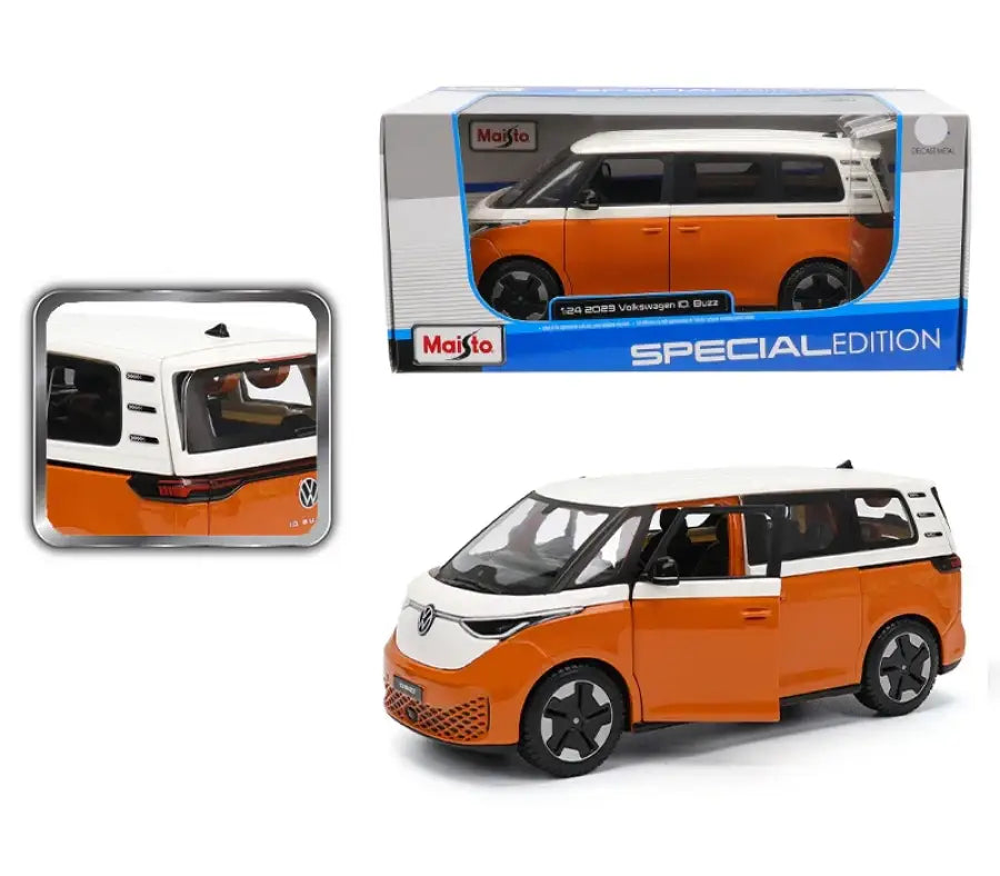 Volkswagen 1:24 ID.Buzz 2023 Metalowy Model Samochodu