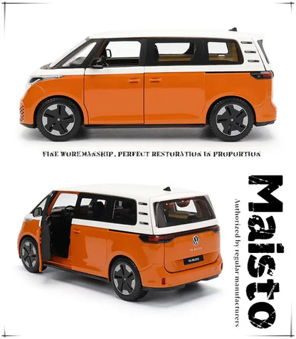 Volkswagen 1:24 ID.Buzz 2023 Metalowy Model Samochodu