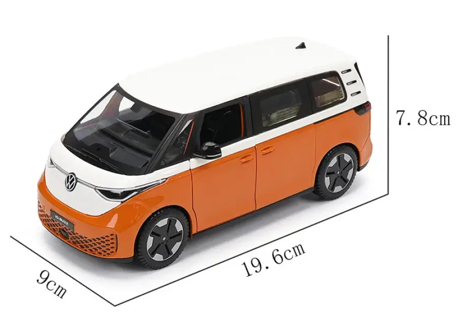 Volkswagen 1:24 ID.Buzz 2023 Metalowy Model Samochodu
