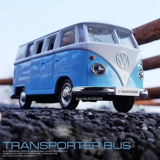 Volkswagen T1 Bus 1/36 – Metalowy Model Samochodu Die-Cast