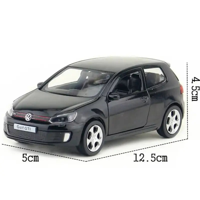 VW Golf 6 1:36 – Metalowy Model Otwierane Drzwi Zabawka