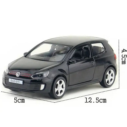 VW Golf 6 1:36 – Metalowy Model Otwierane Drzwi Zabawka