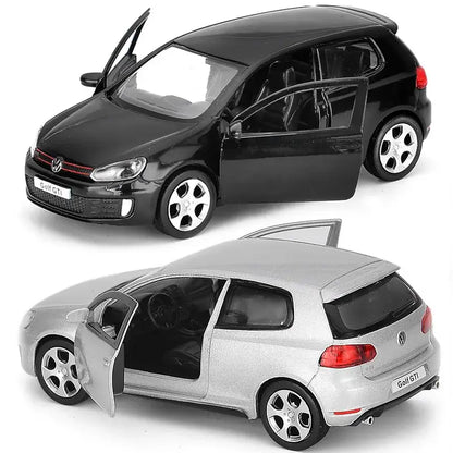 VW Golf 6 1:36 – Metalowy Model Otwierane Drzwi Zabawka