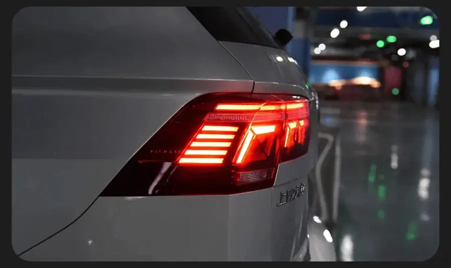 Lampy Tylne do VW Tiguan LED z DRL, Dynamicznym Sygnałem i Cofaniem (2017-2021) - Nowy Model - Multigenus
