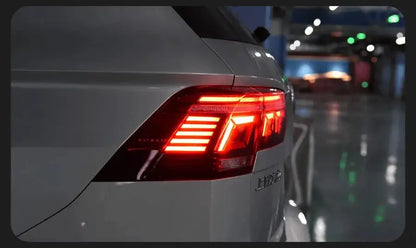 Lampy Tylne do VW Tiguan LED z DRL, Dynamicznym Sygnałem i Cofaniem (2017-2021) - Nowy Model - Multigenus