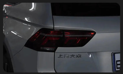 Lampy Tylne do VW Tiguan LED z DRL, Dynamicznym Sygnałem i Cofaniem (2017-2021) - Nowy Model - Multigenus