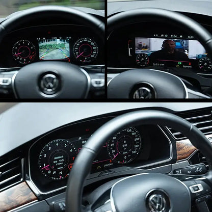 12,3-calowy Cyfrowy Klaster Deski Rozdzielczej do VW Scirocco Jetta Golf 6/7 Passat B8/B7