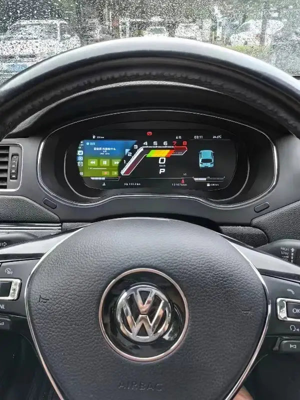 12,3-calowy Cyfrowy Klaster Deski Rozdzielczej do VW Scirocco Jetta Golf 6/7 Passat B8/B7