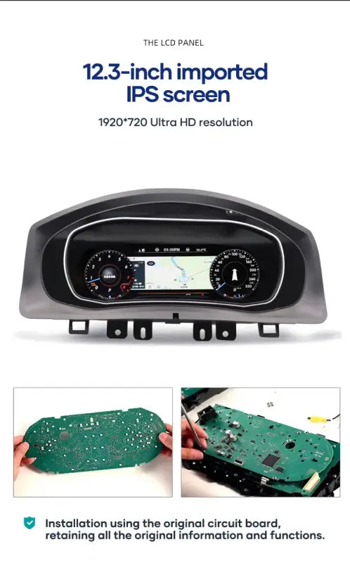 10,25-calowy Cyfrowy Klaster LCD do Tiguan 2009-2017 - Dla Tiguan