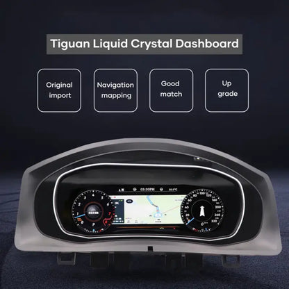 10,25-calowy Cyfrowy Klaster LCD do Tiguan 2009-2017 - Dla Tiguan