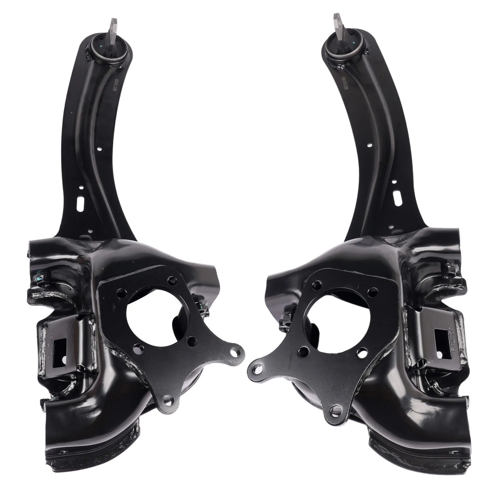 Czarne metalowe wahacze tylne lewe i prawe ap03 do volvo s40 v50 ford focus c max i focus ii