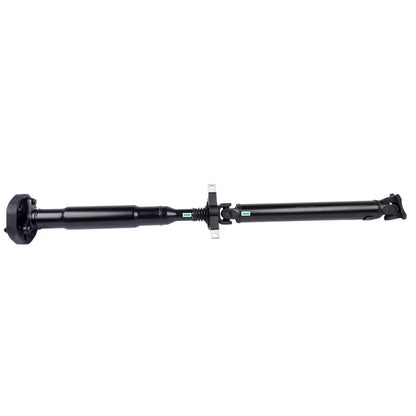 Czarny wał napędowy bmw x3 e83 1283 mm z centralnym przegubem i flanszami oem oe numbers driveshaft assembly