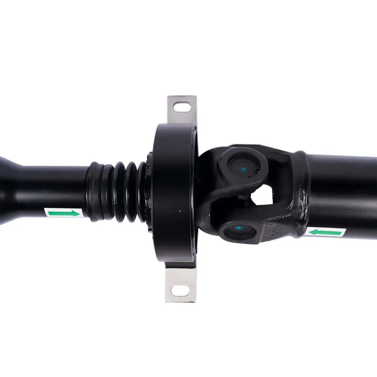 Czarny wał napędowy o długości 1283 mm do bmw x3 e83 z gumową osłoną i metalowymi mocowaniami oem oe numbers